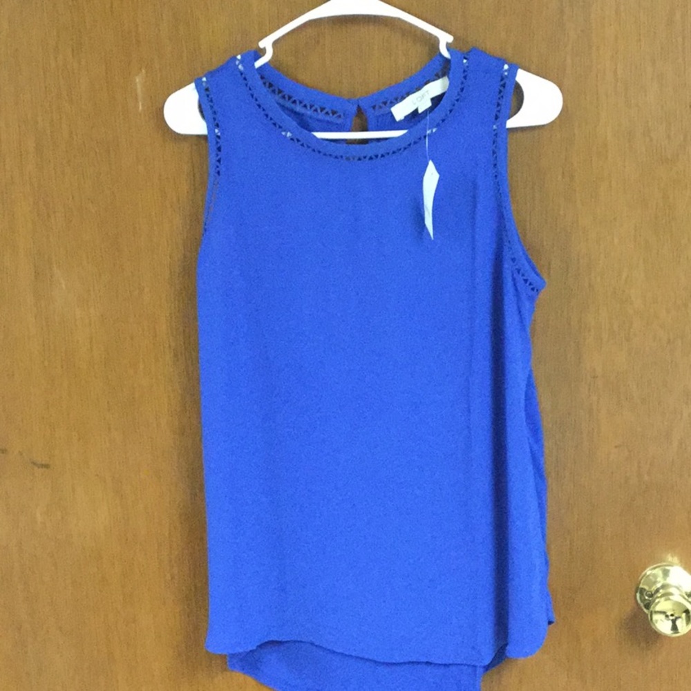 NWT Blue Loft Tank